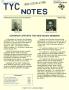 Journal/Magazine/Newsletter: TYC Notes, Winter 1992