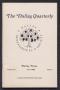 Primary view of The Dallas Quarterly, Volume 30, Number 1, March 1984