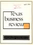 Primary view of Texas Business Review, Volume 43, Issue 4, April 1969