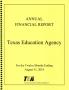 Report: Texas Education Agency Annual Financial Report: 2018
