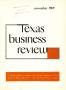 Primary view of Texas Business Review, Volume 43, Issue 11, November 1969