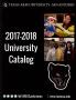Book: Catalog of Texas A & M University San Antonio, 2017-2018, Graduate an…