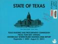 Report: Texas Historically Underutilized Business Annual Report:2001