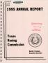 Report: Texas Racing Commission Annual Report: 1995