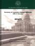 Legislative Document: Summary of Legislative Budget Estimations: 2020-21 Biennium: Senate