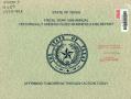 Report: Texas Historically Underutilized Business Annual Report: 1999