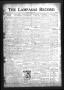 Newspaper: The Lampasas Record (Lampasas, Tex.), Vol. 29, No. 37, Ed. 1 Thursday…