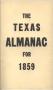 Primary view of Texas Almanac, 1859
