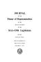 Legislative Document: Journal of the House of Representatives of the Sixty-Fifth Legislatur…