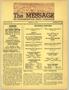 Journal/Magazine/Newsletter: The Message, Volume 3, Number 20, February 1949