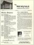 Journal/Magazine/Newsletter: The Message, Volume 5, Number 2, September 1977