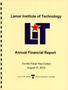 Primary view of Lamar Institute of Technology Annual Financial Report: 2019