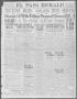 Primary view of El Paso Herald (El Paso, Tex.), Ed. 1, Thursday, October 7, 1915