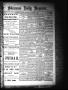 Newspaper: Sherman Daily Register (Sherman, Tex.), Vol. 2, No. 267, Ed. 1 Saturd…