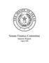 Primary view of Senate finance committee interim report