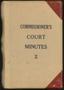 Book: Travis County Clerk Records: Commissioners Court Minutes 2