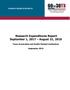 Report: Texas Universities and Health-Related Institutions Research Expenditu…