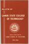 Primary view of Catalog of Lamar State College of Technology School of Vocations, 1963-1964