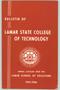 Primary view of Catalog of Lamar State College of Technology School of Vocations, 1965-1966
