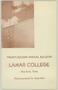 Primary view of Catalog of Lamar College, 1944-1945
