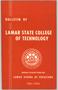 Primary view of Catalog of Lamar State College of Technology School of Vocations, 1961-1962