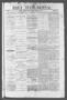 Newspaper: Daily State Journal. (Austin, Tex.), Vol. 2, No. 167, Ed. 1 Friday, A…