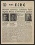 Newspaper: The Echo (Austin, Tex.), Vol. 15, No. 3, Ed. 1 Saturday, February 1, …