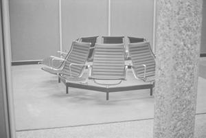 Primary view of object titled '[Circle of Chairs at Lamar University]'.