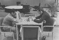 Photograph: [Lamar Students Playing Chess in the Setzer Center]