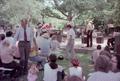 Primary view of [Lloyd Bentsen Shaking Hands at Big Thicket Day]