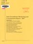 Primary view of Joint Groundwater Monitoring and Contamination Report: 2007