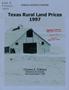 Report: Texas Rural Land Prices 1997