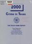 Report: Crime in Texas: 2000