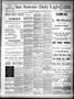 Newspaper: San Antonio Daily Light. (San Antonio, Tex.), Vol. 8, No. 25, Ed. 1 F…