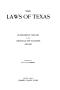 Book: The Laws of Texas, 1927 [Volume 25]
