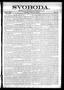 Newspaper: Svoboda. (La Grange, Tex.), Vol. 22, No. 60, Ed. 1 Friday, July 26, 1…
