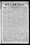 Newspaper: Svoboda. (La Grange, Tex.), Vol. 25, No. 44, Ed. 1 Friday, June 3, 19…
