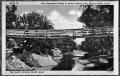 Photograph: [Photograph of the New Suspension Bridge at Lover's Retreat]