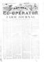 Primary view of The National Co-operator and Farm Journal (Fort Worth, Tex.), Vol. 30, No. 1, Ed. 1 Thursday, October 29, 1908