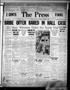 Newspaper: The Press (Fort Worth, Tex.), Vol. 6, No. 30, Ed. 2 Saturday, Novembe…