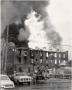 Photograph: [The Damron Hotel Fire, 1 of 21, Dec. 22, 1975]
