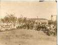 Photograph: [The Ground-breaking for Mineral Wells High School, 1914]