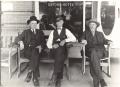 Photograph: [Some Gentlemen in Front of the Oxford Hotel]