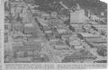 Primary view of [An Aerial View of Downtown Mineral Wells in 1954]