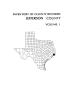 Book: Inventory of county records, Jefferson County Courthouse, Beaumont, T…