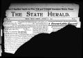 Newspaper: The State Herald (Mexia, Tex.), Vol. 3, No. 31, Ed. 1 Friday, August …