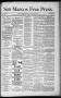 Primary view of San Marcos Free Press. (San Marcos, Tex.), Vol. 11, No. 17, Ed. 1 Thursday, March 23, 1882