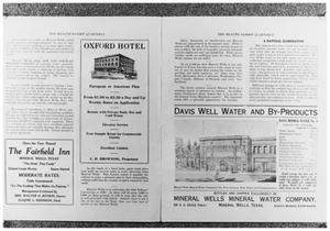 Primary view of object titled 'The Health Resort Quarterly, 4 of 4:  Pages 4 and 5'.