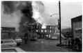 Photograph: [The Damron Hotel Fire, 7 of 21:  The  Parking Lot Behind the Hotel]