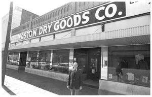 Primary view of object titled '[Poston's Dry Goods, 9 of 15:   Outside of Store Front]'.
